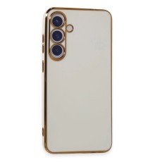 Samsung Galaxy S24 Kılıf Volet Silikon - Beyaz