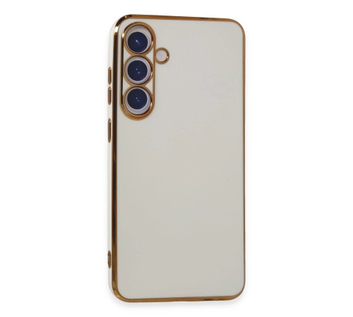 Samsung Galaxy S24 Kılıf Volet Silikon - Beyaz
