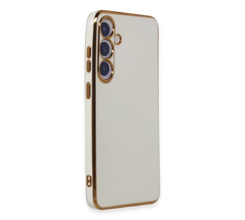Samsung Galaxy S24 Kılıf Volet Silikon - Beyaz