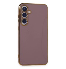 Samsung Galaxy S24 Plus Kılıf Volet Silikon - Mor