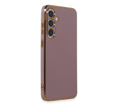 Samsung Galaxy S24 Plus Kılıf Volet Silikon - Mor