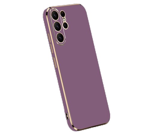 Samsung Galaxy S24 Ultra Kılıf Volet Silikon - Mor
