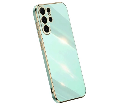 Samsung Galaxy S24 Ultra Kılıf Volet Silikon - Açık Yeşil