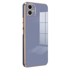 Samsung Galaxy A05 Kılıf Volet Silikon - Mavi