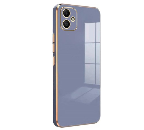 Samsung Galaxy A05 Kılıf Volet Silikon - Mavi