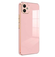 Samsung Galaxy A05 Kılıf Volet Silikon - Pembe