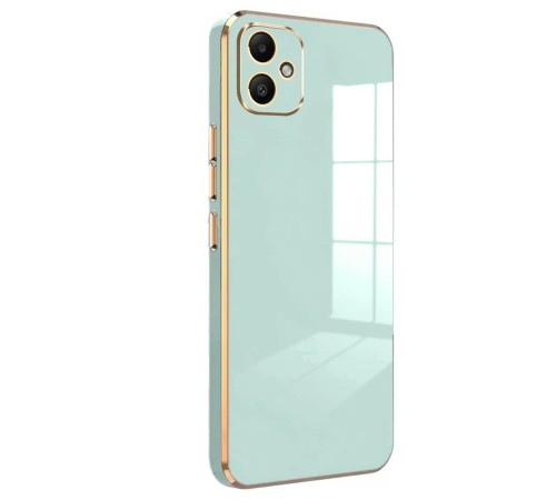 Samsung Galaxy A05 Kılıf Volet Silikon - Açık Yeşil