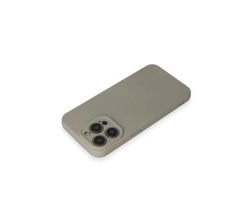 iPhone 15 Pro Max Kılıf Nano içi Kadife Silikon - Beyaz Titanyum iPhone 15 Pro Max Kılıf Nano içi Kadife Silikon - Beyaz Titanyum