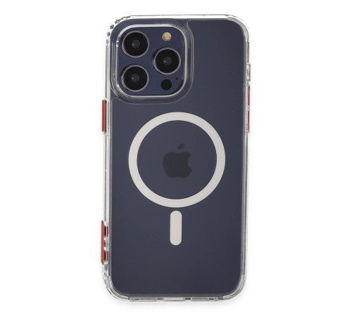 iPhone 15 Pro Ramos Magsafe Kapak - Şeffaf iPhone 15 Pro Ramos Magsafe Kapak - Şeffaf