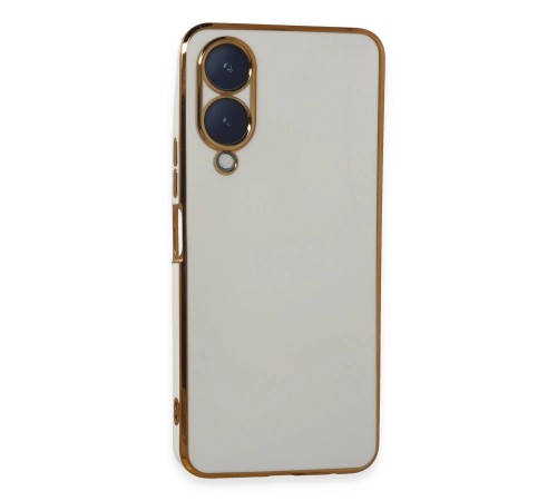 Vivo Y17S Kılıf Volet Silikon - Beyaz Vivo Y17S Kılıf Volet Silikon - Beyaz