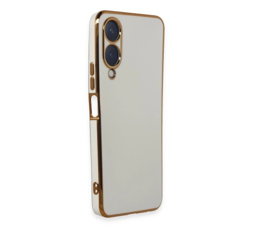 Vivo Y17S Kılıf Volet Silikon - Beyaz Vivo Y17S Kılıf Volet Silikon - Beyaz