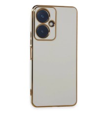 Vivo Y27 Kılıf Volet Silikon - Beyaz