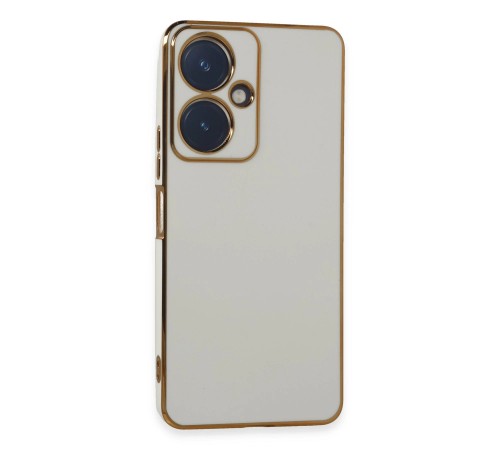 Vivo Y27 Kılıf Volet Silikon - Beyaz Vivo Y27 Kılıf Volet Silikon - Beyaz