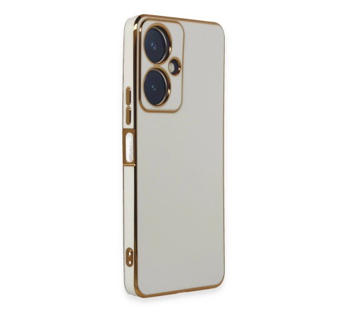 Vivo Y27 Kılıf Volet Silikon - Beyaz Vivo Y27 Kılıf Volet Silikon - Beyaz