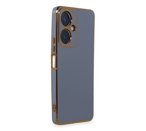 Vivo Y27 Kılıf Volet Silikon - Mavi Vivo Y27 Kılıf Volet Silikon - Mavi