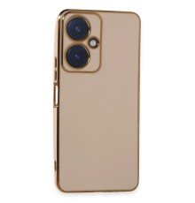 Vivo Y27 Kılıf Volet Silikon - Pembe