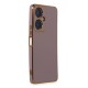Vivo Y27 Kılıf Volet Silikon - Mor