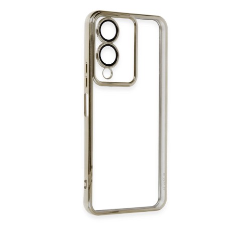 Vivo Y17S Kılıf Razer Lensli Silikon - Gold Vivo Y17S Kılıf Razer Lensli Silikon - Gold