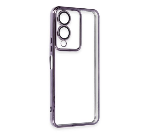 Vivo Y17S Kılıf Razer Lensli Silikon - Mor Vivo Y17S Kılıf Razer Lensli Silikon - Mor