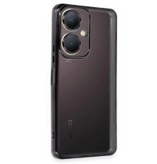 Vivo Y27 Kılıf Razer Lensli Silikon - Siyah
