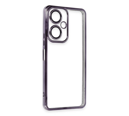 Vivo Y27 Kılıf Razer Lensli Silikon - Mor Vivo Y27 Kılıf Razer Lensli Silikon - Mor