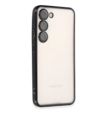 Samsung Galaxy S24 Kılıf Razer Lensli Silikon - Siyah