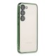 Samsung Galaxy S24 Kılıf Razer Lensli Silikon - Yeşil