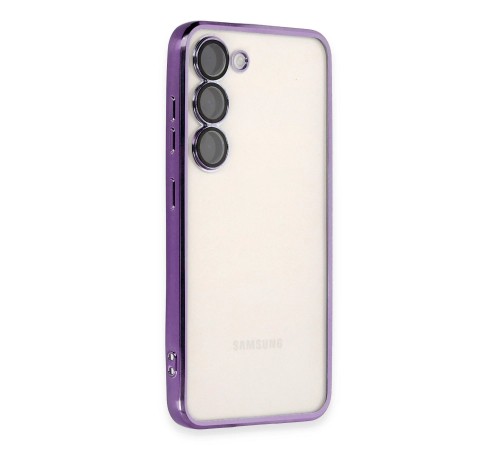 Samsung Galaxy S24 Kılıf Razer Lensli Silikon - Mor Samsung Galaxy S24 Kılıf Razer Lensli Silikon - Mor