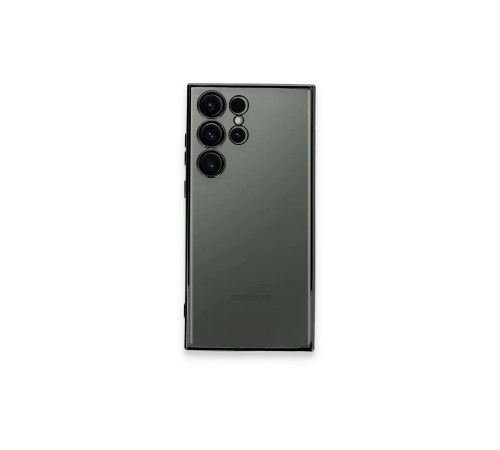 Samsung Galaxy S24 Ultra Kılıf Razer Lensli Silikon - Yeşil