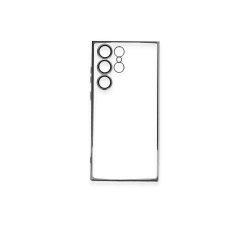 Samsung Galaxy S24 Ultra Kılıf Razer Lensli Silikon - Mor