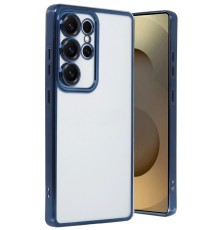 Samsung Galaxy S24 Ultra Kılıf Razer Lensli Silikon - Sierra Blue