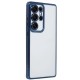 Samsung Galaxy S24 Ultra Kılıf Razer Lensli Silikon - Sierra Blue