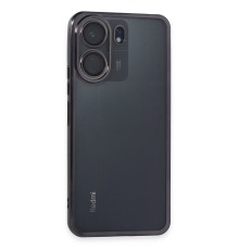 Xiaomi Redmi 13C Kılıf Razer Lensli Silikon - Mor