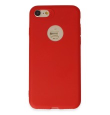 iPhone 7 Kılıf First Silikon - Kırmızı