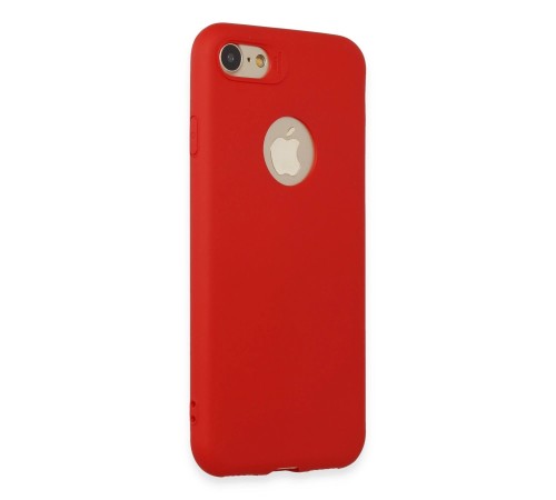 iPhone 7 Kılıf First Silikon - Kırmızı iPhone 7 Kılıf First Silikon - Kırmızı