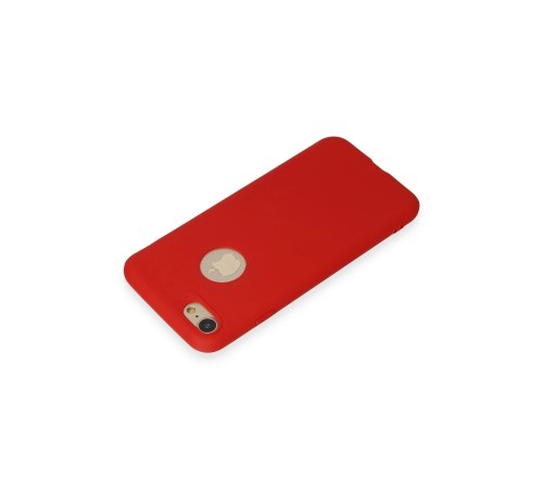 iPhone 7 Kılıf First Silikon - Kırmızı iPhone 7 Kılıf First Silikon - Kırmızı