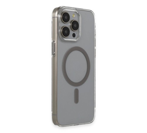 iPhone 15 Pro Bubble Magsafe Kapak - Titan Gri iPhone 15 Pro Bubble Magsafe Kapak - Titan Gri