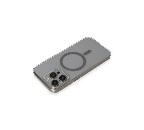 iPhone 15 Pro Bubble Magsafe Kapak - Titan Gri iPhone 15 Pro Bubble Magsafe Kapak - Titan Gri