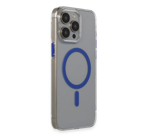 iPhone 15 Pro Max Bubble Magsafe Kapak - Lacivert iPhone 15 Pro Max Bubble Magsafe Kapak - Lacivert