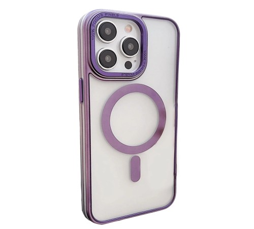 iPhone 14 Pro Montella Magsafe Kapak - Derin Mor iPhone 14 Pro Montella Magsafe Kapak - Derin Mor