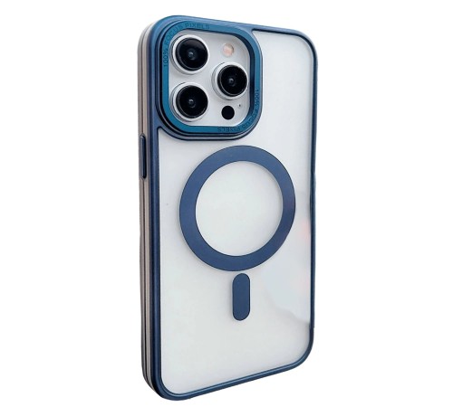 iPhone 14 Pro Max Montella Magsafe Kapak - Lacivert iPhone 14 Pro Max Montella Magsafe Kapak - Lacivert