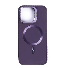 iPhone 14 Pro Max Royce Magsafe Kapak - Derin Mor