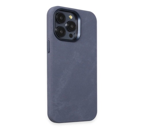 iPhone 14 Pro Max Kılıf Velvet Magsafe Kapak - Lacivert iPhone 14 Pro Max Kılıf Velvet Magsafe Kapak - Lacivert