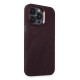 iPhone 14 Pro Max Kılıf Velvet Magsafe Kapak - Derin Mor