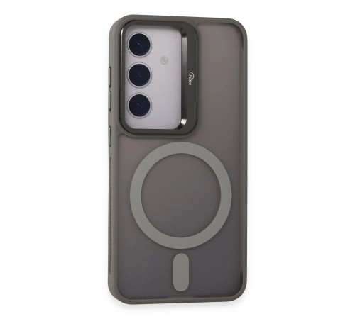 Samsung Galaxy S24 Flet Lens Magsafe Kapak - Gri Samsung Galaxy S24 Flet Lens Magsafe Kapak - Gri