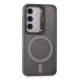Samsung Galaxy S24 Flet Lens Magsafe Kapak - Gri