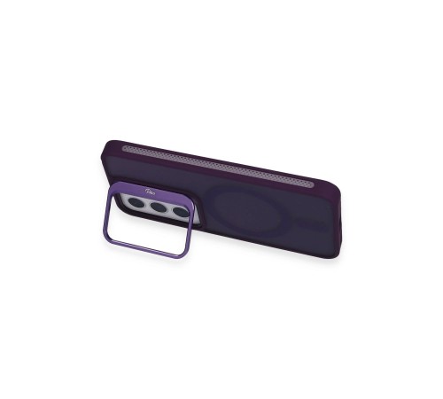 Samsung Galaxy S24 Flet Lens Magsafe Kapak - Derin Mor Samsung Galaxy S24 Flet Lens Magsafe Kapak - Derin Mor