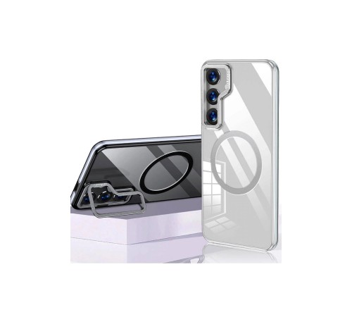 Samsung Galaxy S24 Crystal Magsafe Kapak - Şeffaf Samsung Galaxy S24 Crystal Magsafe Kapak - Şeffaf