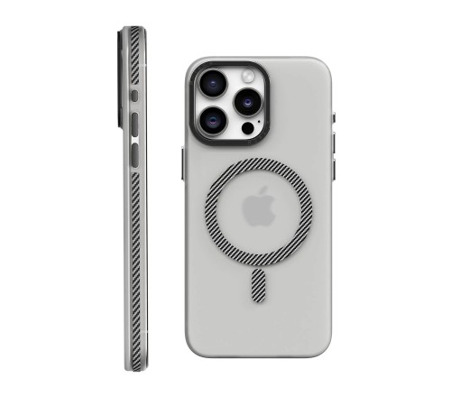 iPhone 15 Pro Forever Magsafe Kapak - Titan Gri iPhone 15 Pro Forever Magsafe Kapak - Titan Gri