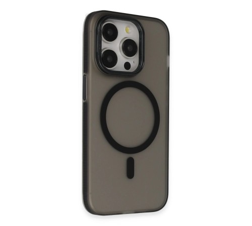 iPhone 14 Pro Max Frost Standlı Magsafe Kapak - Siyah iPhone 14 Pro Max Frost Standlı Magsafe Kapak - Siyah